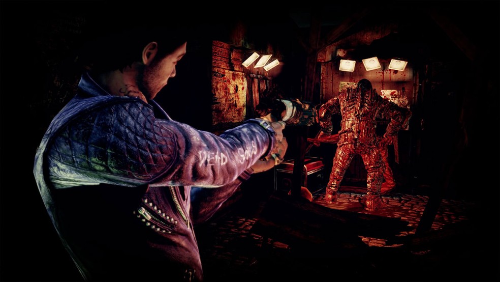 Shadows of the Damned: Hella Remastered traz o clássico game de ação com caçador de demônios Garcia remasterizado e com novo conteúdo — Foto: Reprodução/Steam
