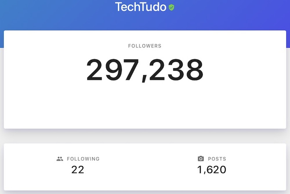 Instastatistics: como ver seguidores do Instagram em tempo real