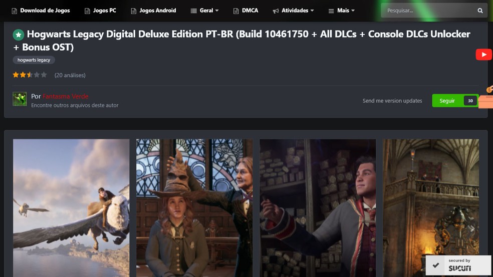 Hogwarts Legacy Digital Deluxe Edition PTBR (Build 10461750 + All DLCs