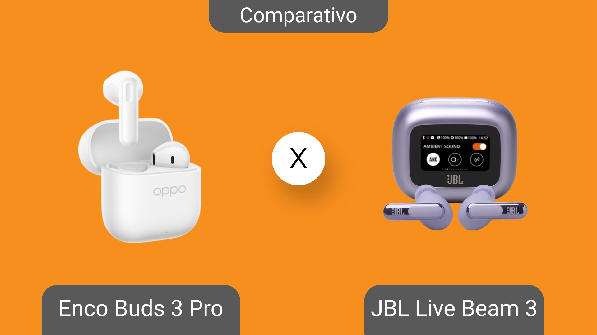 Melhor fone bluetooth: Enco Buds 3 Pro ou Live Beam 3? Testamos e contamos