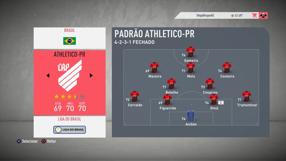 FIFA 19 traz apenas 15 times brasileiros e com jogadores genéricos