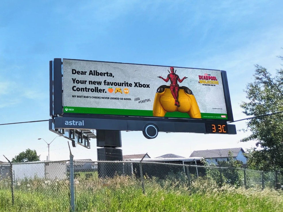 Outdoor promocional em Alberta, no Canadá — Foto: Divulgação/Xbox
