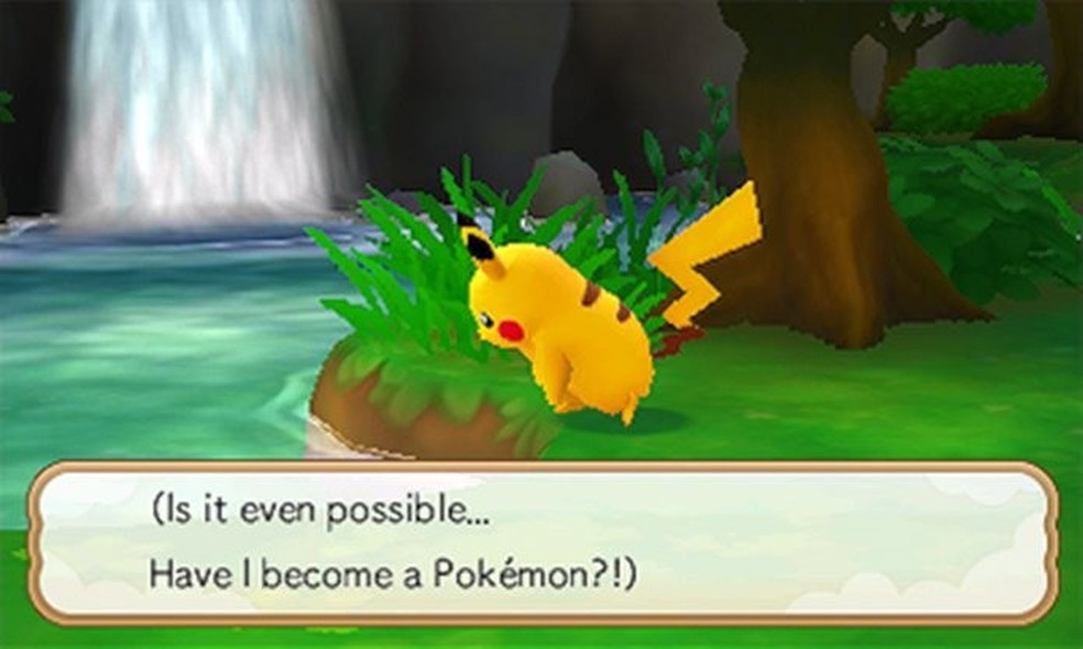 Pokémon Super Mistery Dungeon também transforma o jogador em um monstrinho — Foto: Divulgação / Nintendo