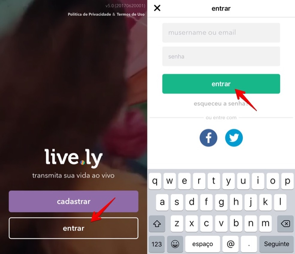 Como fazer transmissões ao vivo no Musical.ly