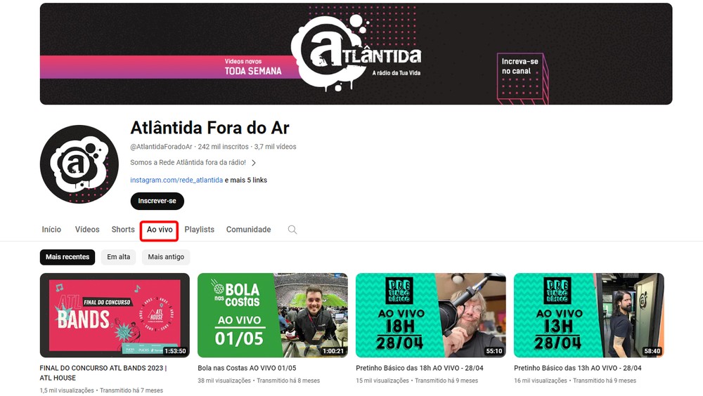 Planeta Atlântida 2024 ao vivo: como assistir aos shows do festival online