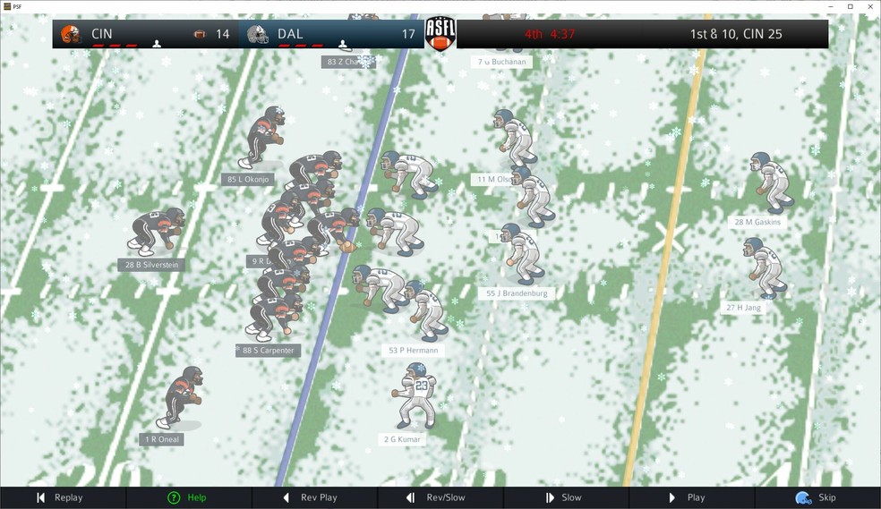 Pro Strategy Football 2025 é ideal para fãs de gerenciamento de times — Foto: Reprodução/Steam