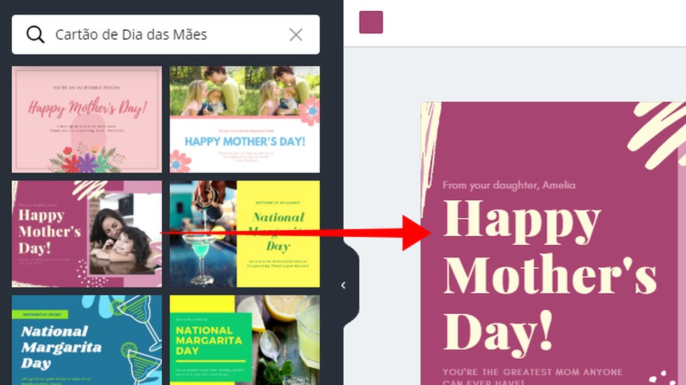 Dia das Mães 2019: como fazer um cartão com mensagem no Canva