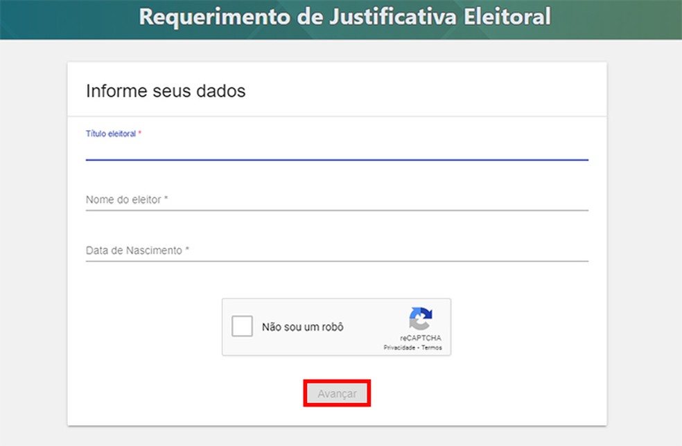 Como Justificar O Voto Pela Internet