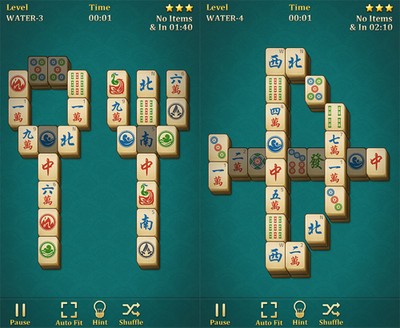 Jogo Mahjong, de origem chinesa; com peças acondicionad