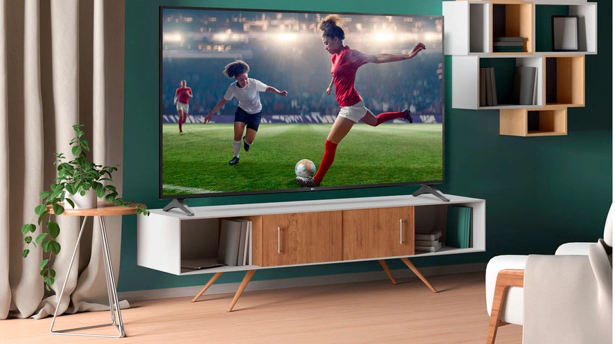 3D transforma futebol na TV mais real