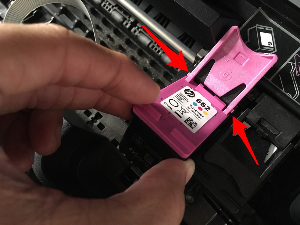 Veja como colocar um cartucho na impressora HP Deskjet 3540
