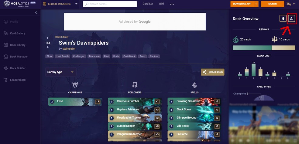 Legends of Runeterra (LoR): veja como importar decks no card game