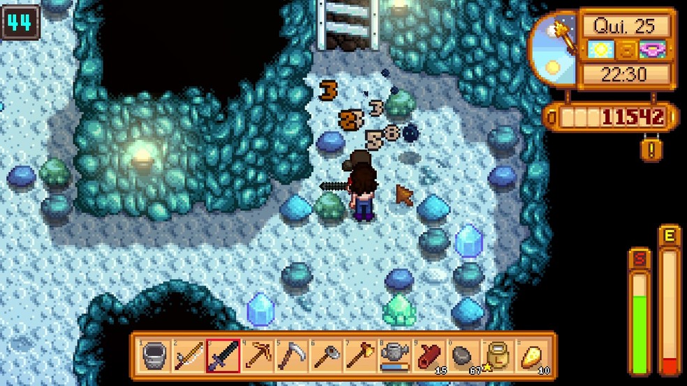 Deixe seu personagem mais forte com cheats em Stardew Valley — Foto: Reprodução/Steam