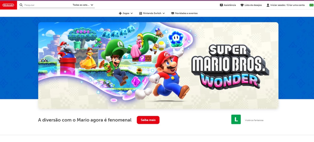 Como baixar e jogar Super Mario Bros. Wonder no Nintendo Switch