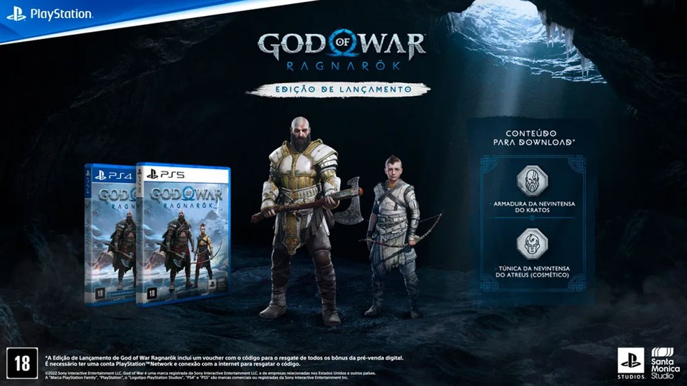God of War: Ragnarok ganha trailer oficial de lançamento; veja