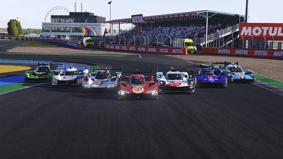 Le Mans Ultimate se baseia na prova de 24 horas — Foto: Reprodução/Steam