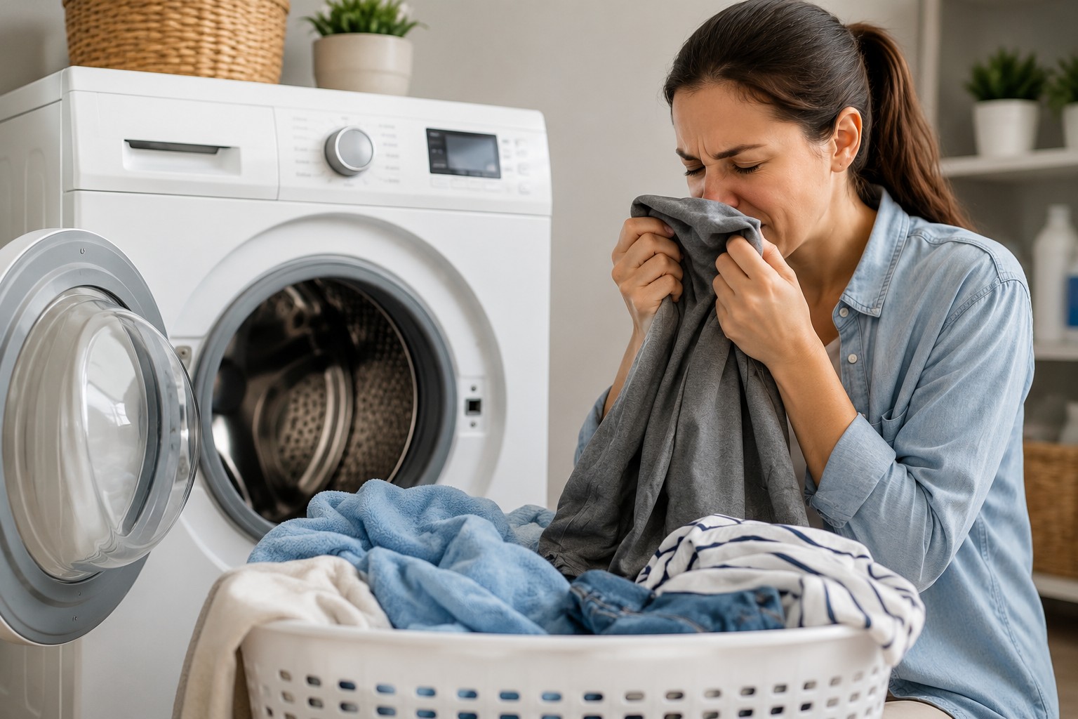 5 dicas para evitar mau cheiro nas roupas após lavar na máquina
