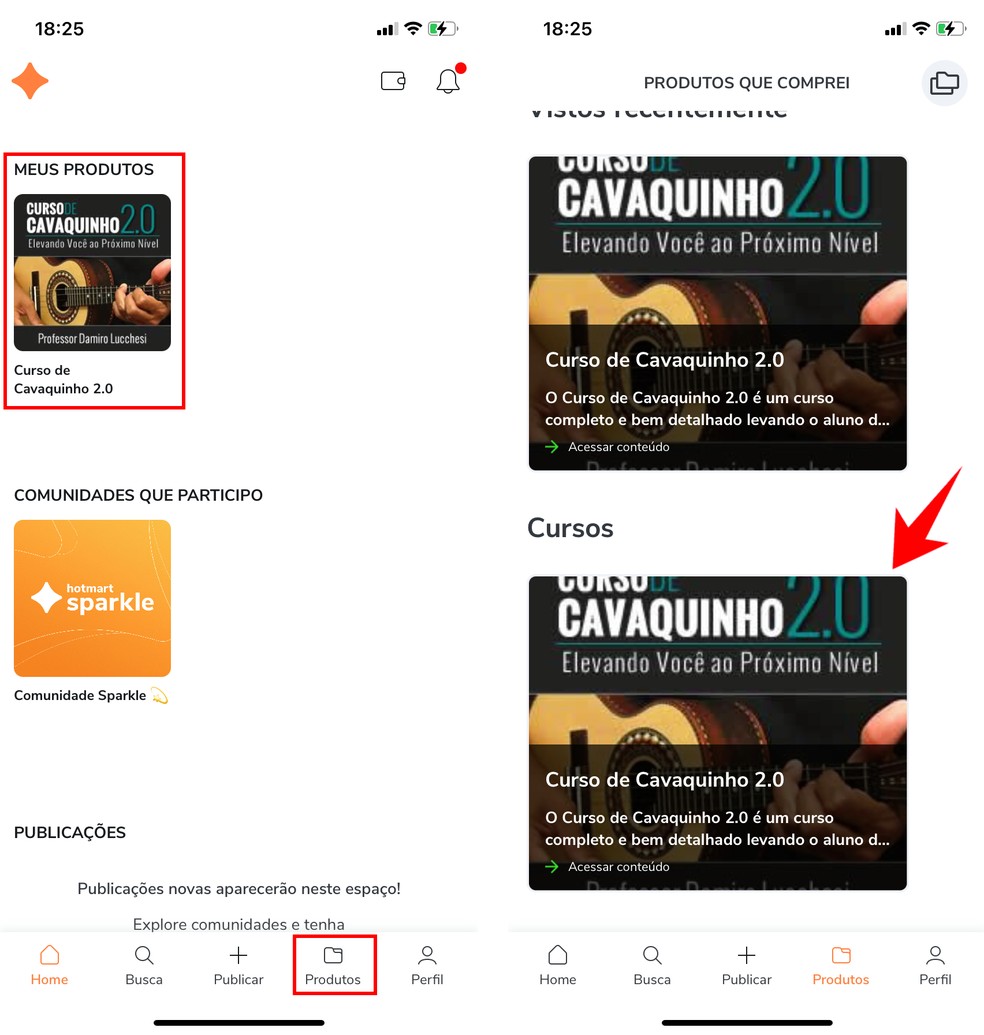 Como baixar vídeos da Hotmart no celular
