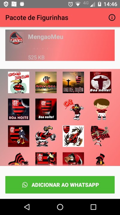 Figurinhas do Flamengo para WhatsApp: veja cinco apps com emojis