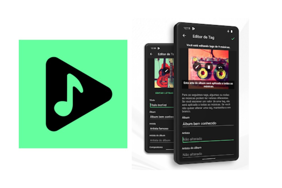 O Musicolet permite editar a capa e a Tag das músicas