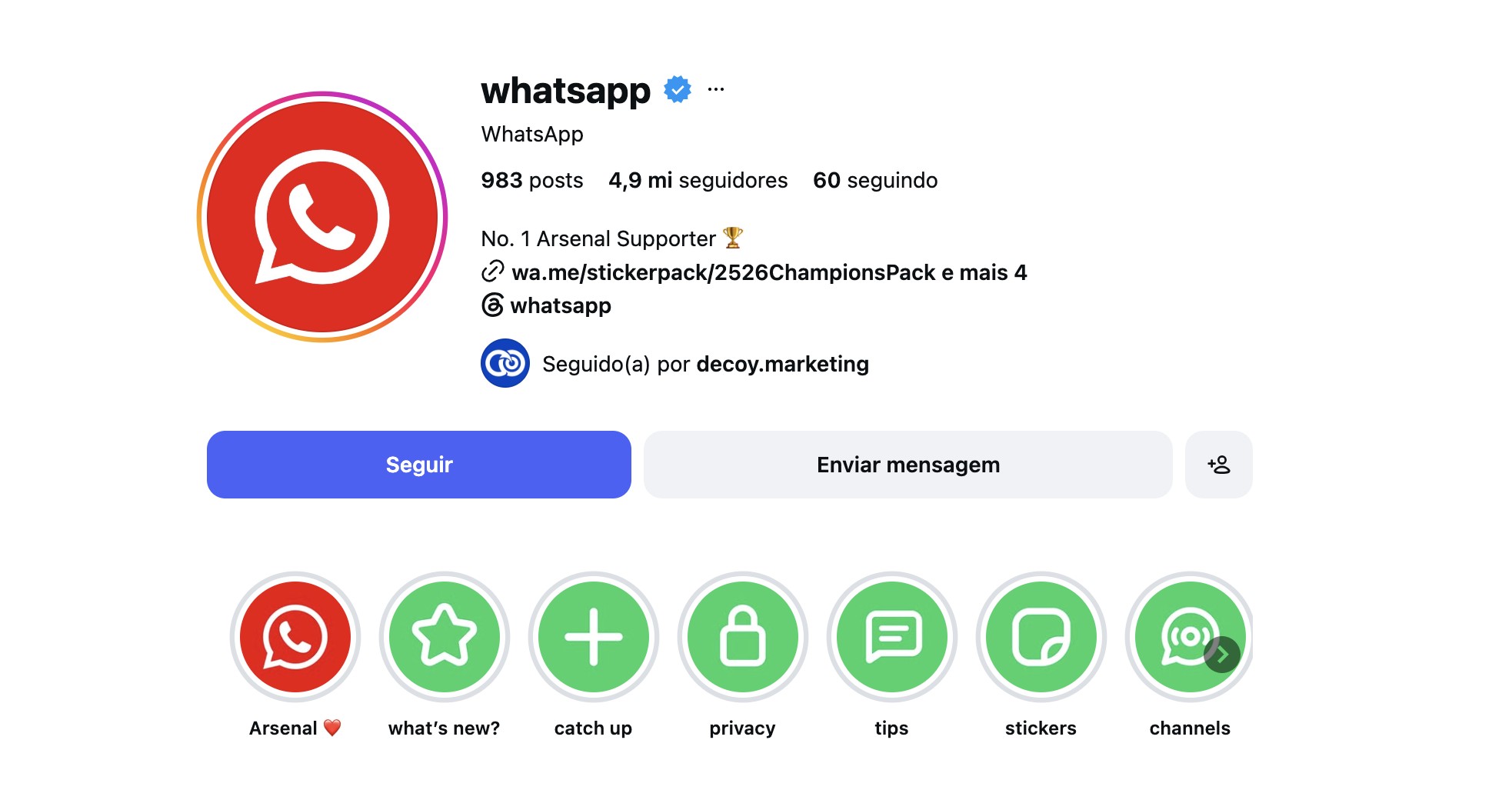WhatsApp vermelho? Entenda por que o app mudou o logo no Instagram