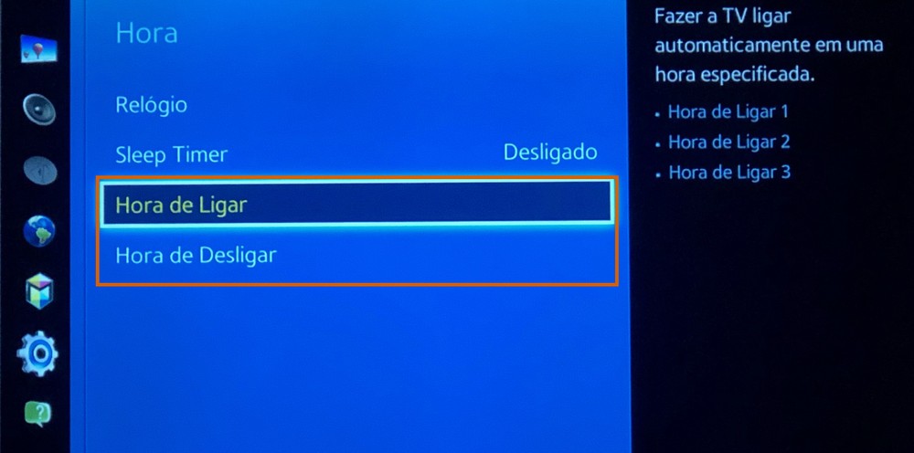 Como programar a smart TV Samsung para ligar e desligar sozinha