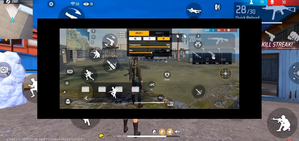 5º HUD de 3 dedos — Foto: Reprodução/Gamer Guruji