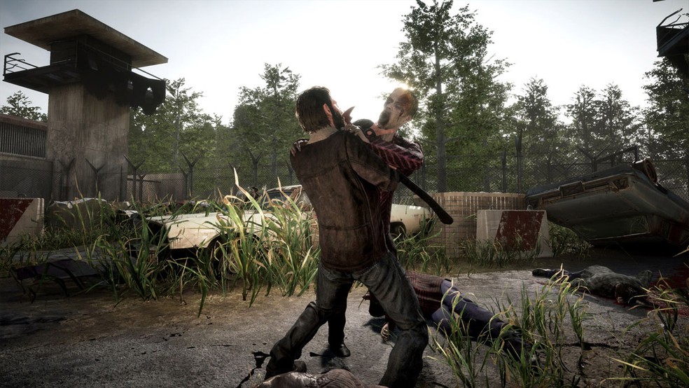 Durante as fases de The Walking Dead: Destinies jogadores enfrentarão mortos-vivos, mas poderão usar armas de fogo sem preocupação — Foto: Reprodução/Steam