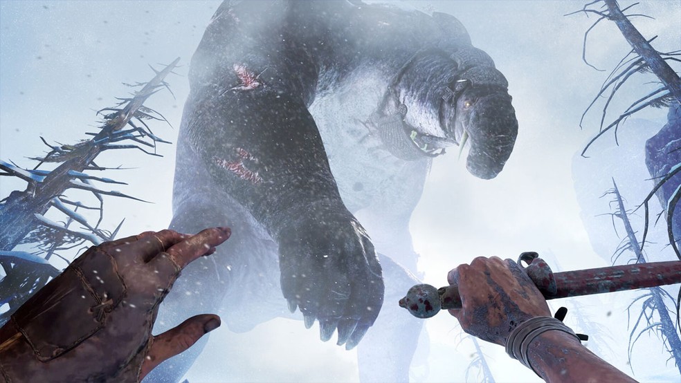 Skydance's Behemoth traz uma aventura épica em realidade virtual na qual jogadores terão que enfrentar criaturas gigantes — Foto: Reprodução/Steam