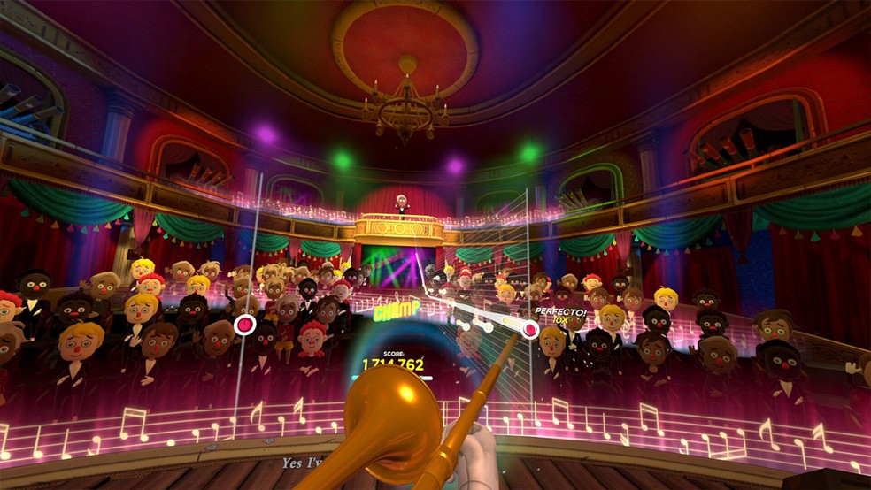 Trombone Champ: Unflattened traz o divertido jogo rítmico em uma versão para realidade virtual — Foto: Reprodução/Steam