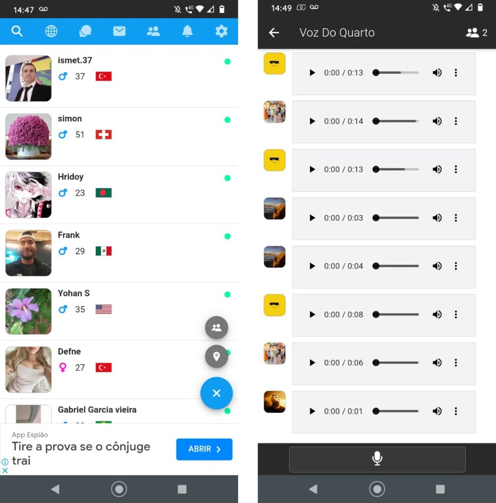 Aplicativo de celular ajuda a falar coisas picantes em outras línguas