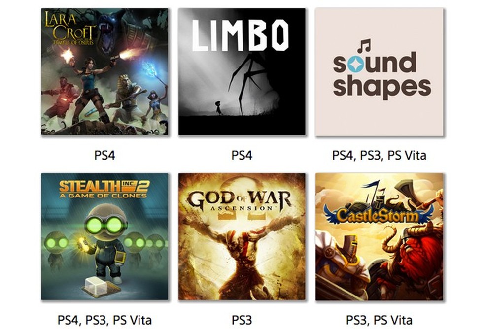 God of War, Limbo e Lara Croft são jogos grátis da PS Plus em agosto