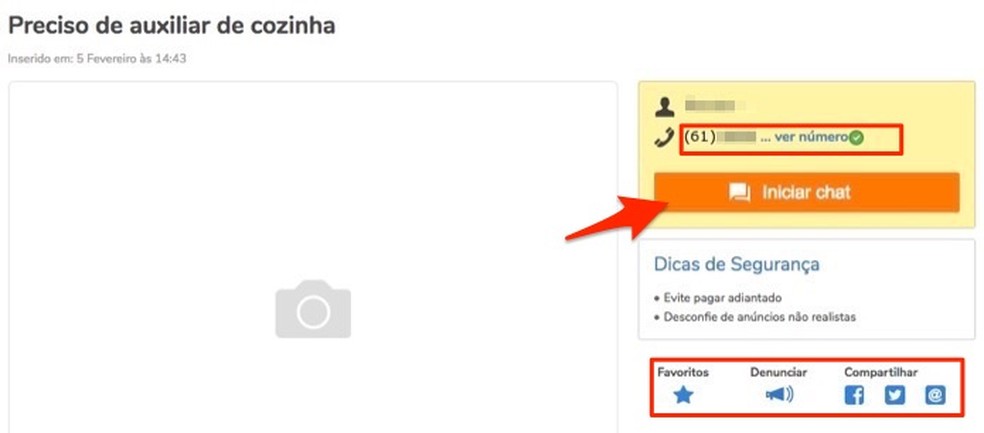 Como encontrar vaga de emprego na OLX