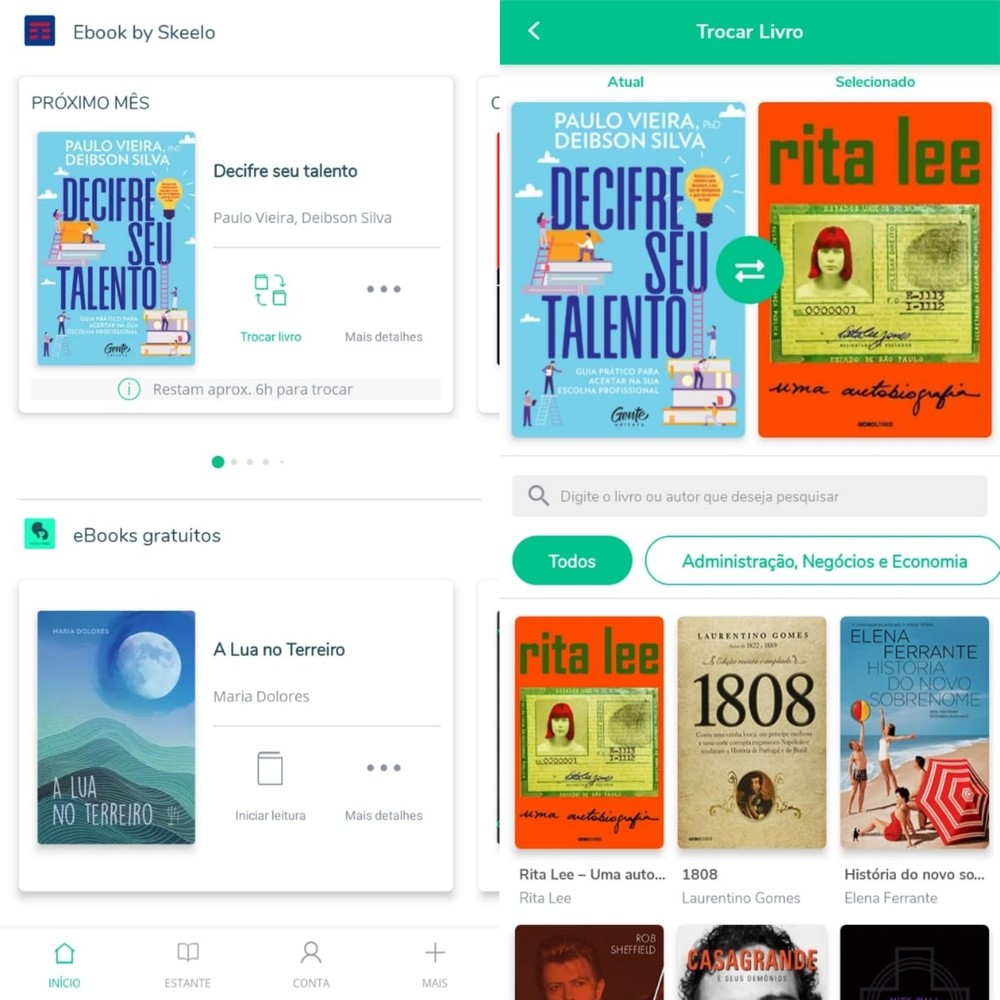 Melhores apps para ler livros grátis no celular