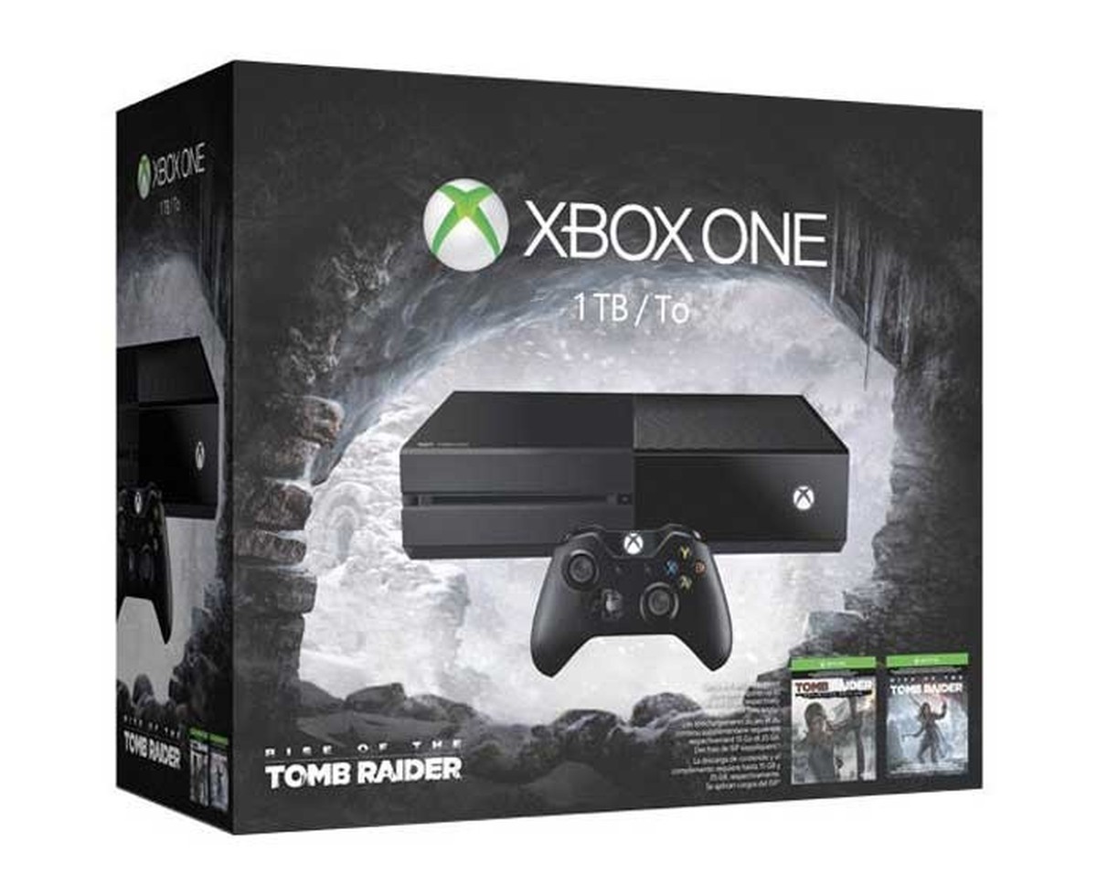 Xbox One recebe novo pacote de 1 TB com Rise of the Tomb Raider