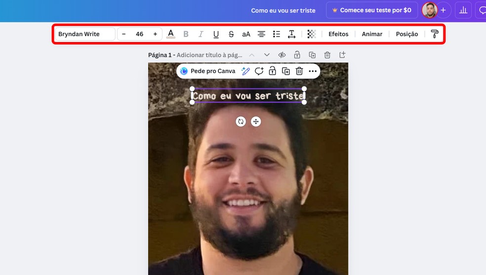  Reprodução/Rodrigo Fernandes