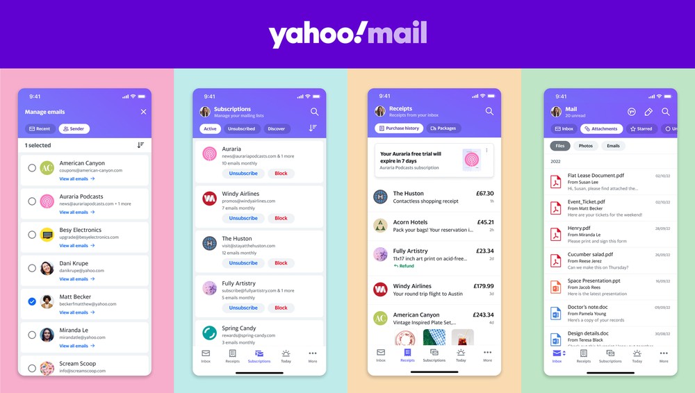 Yahoo Mail ganha novo app para Android e iOS com filtros e mais funções
