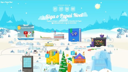 Natal no Google tem jogos como 'Onde está Wally' e Selfie do Noel