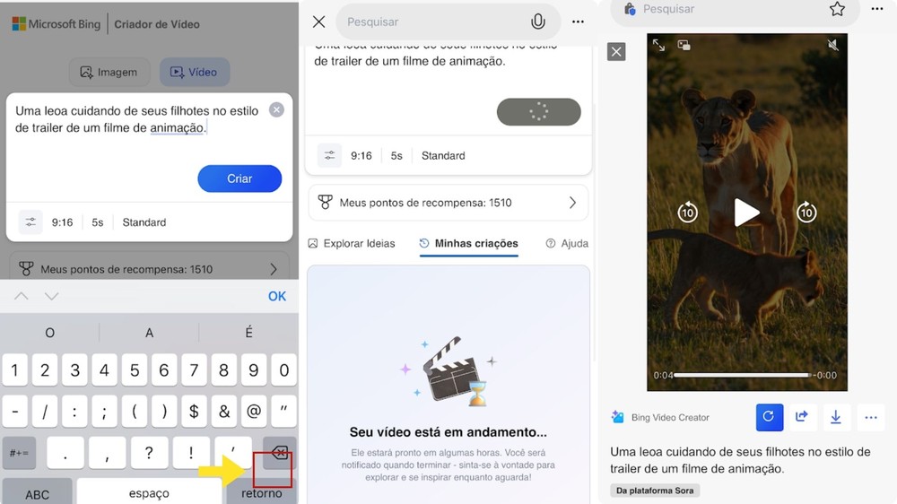 Bing Video Creator: como usar IA da Microsoft para criar vídeos?