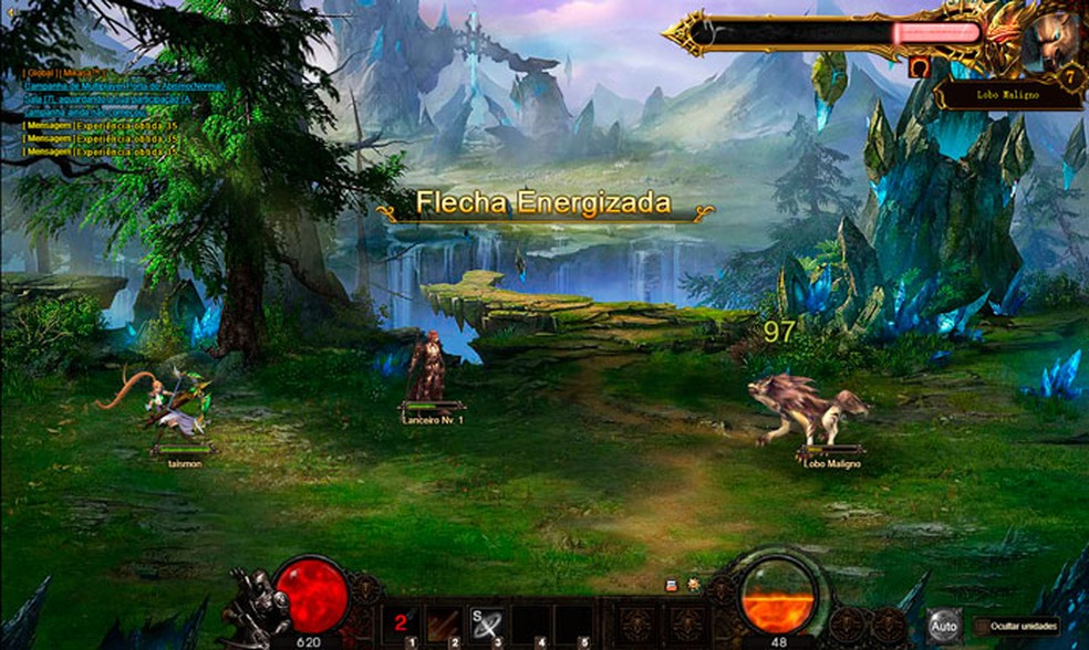 Confira o MMORPG gratuito para navegador Legend Online II - GameHall
