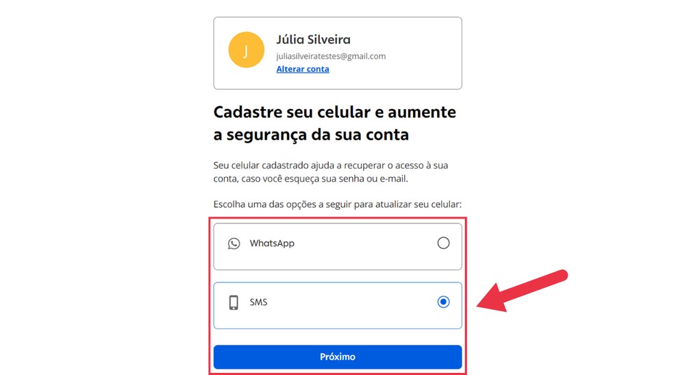  Reprodução/Júlia Silveira