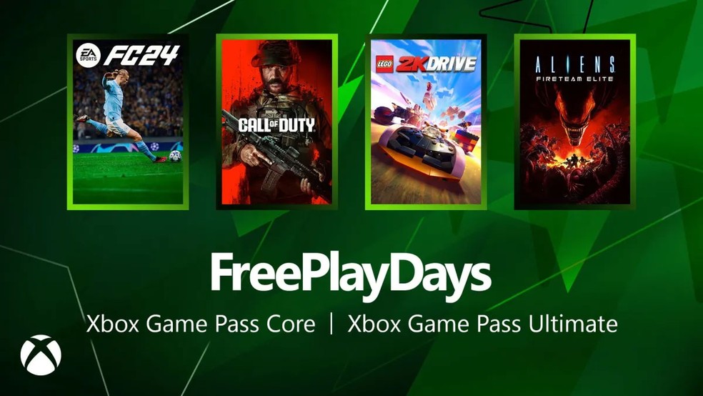 Xbox Game Pass traz 4 jogos em teste grátis até domingo