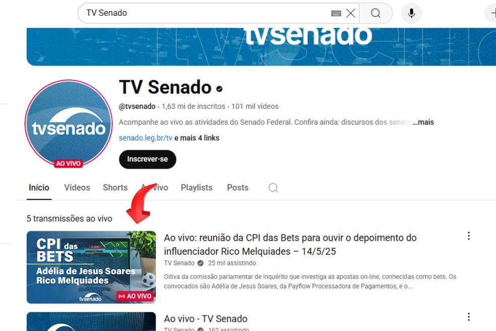  Reprodução / Eduardo Gomes