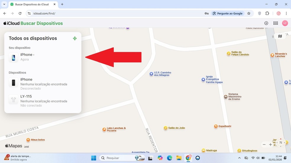  Reprodução/Diego Cataldo