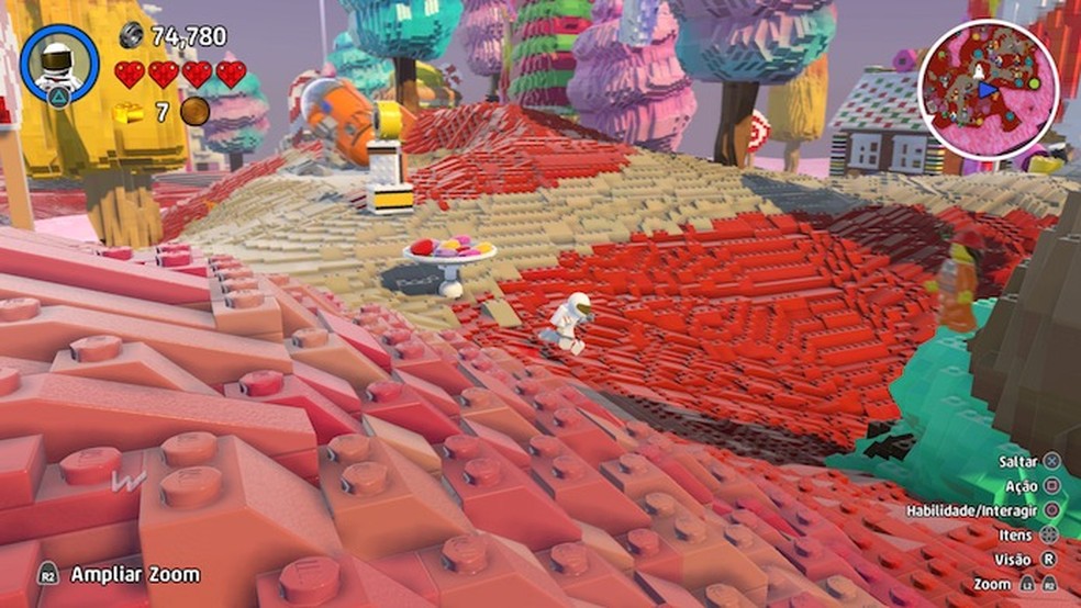 LEGO Worlds PS4 gameplay