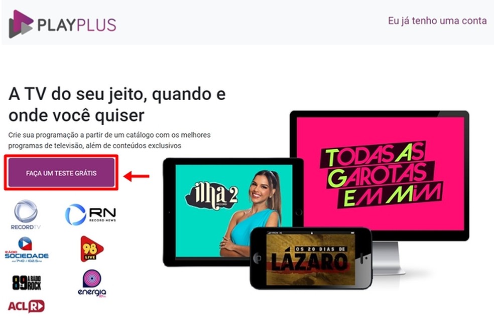Concorrente do GloboPlay, PlayPlus da Record chega a 100 mil downloads em  cinco dias - TV Foco