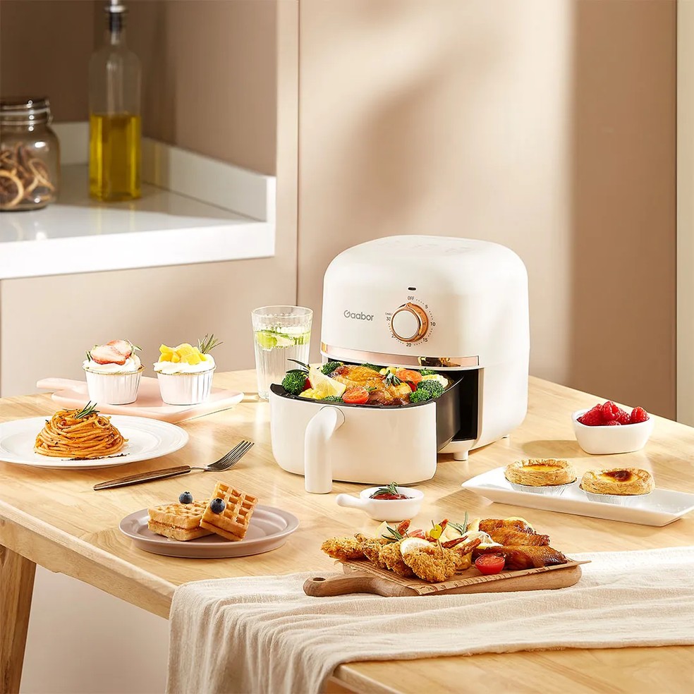 Conheça modelos de air fryer pequenas ideais para uma ou duas pessoas — Foto: Divulgação/Gaabor