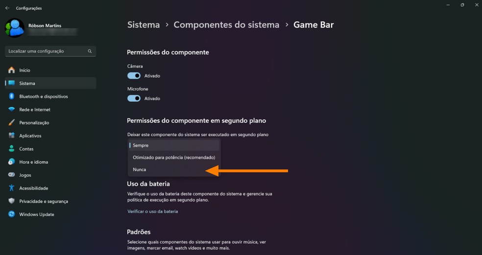  Reprodução/Róbson Martins