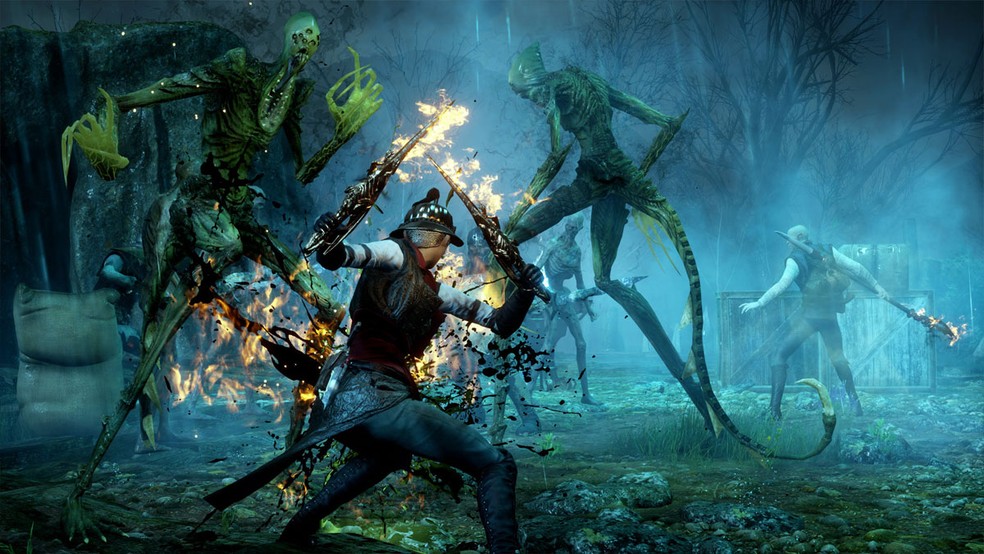 Dragon Age: Inquisition, game em que jogadores lutam contra demônios e podem até viver romances, se tornou o primeiro vitorioso do evento no The Game Awards 2014 — Foto: Reprodução/Steam