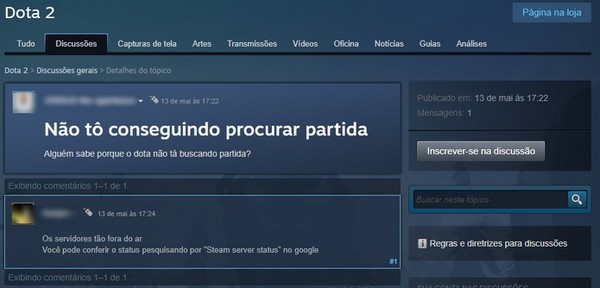 STEAM NÃO ENTRA! O Steam está tendo problemas de conexão 25/05